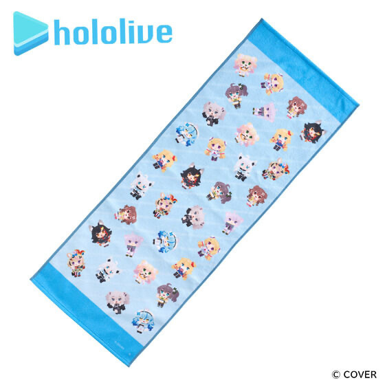 236763 Pbandai 預訂 2025/11月 ホロライブ　総柄フェイスタオル vol.2