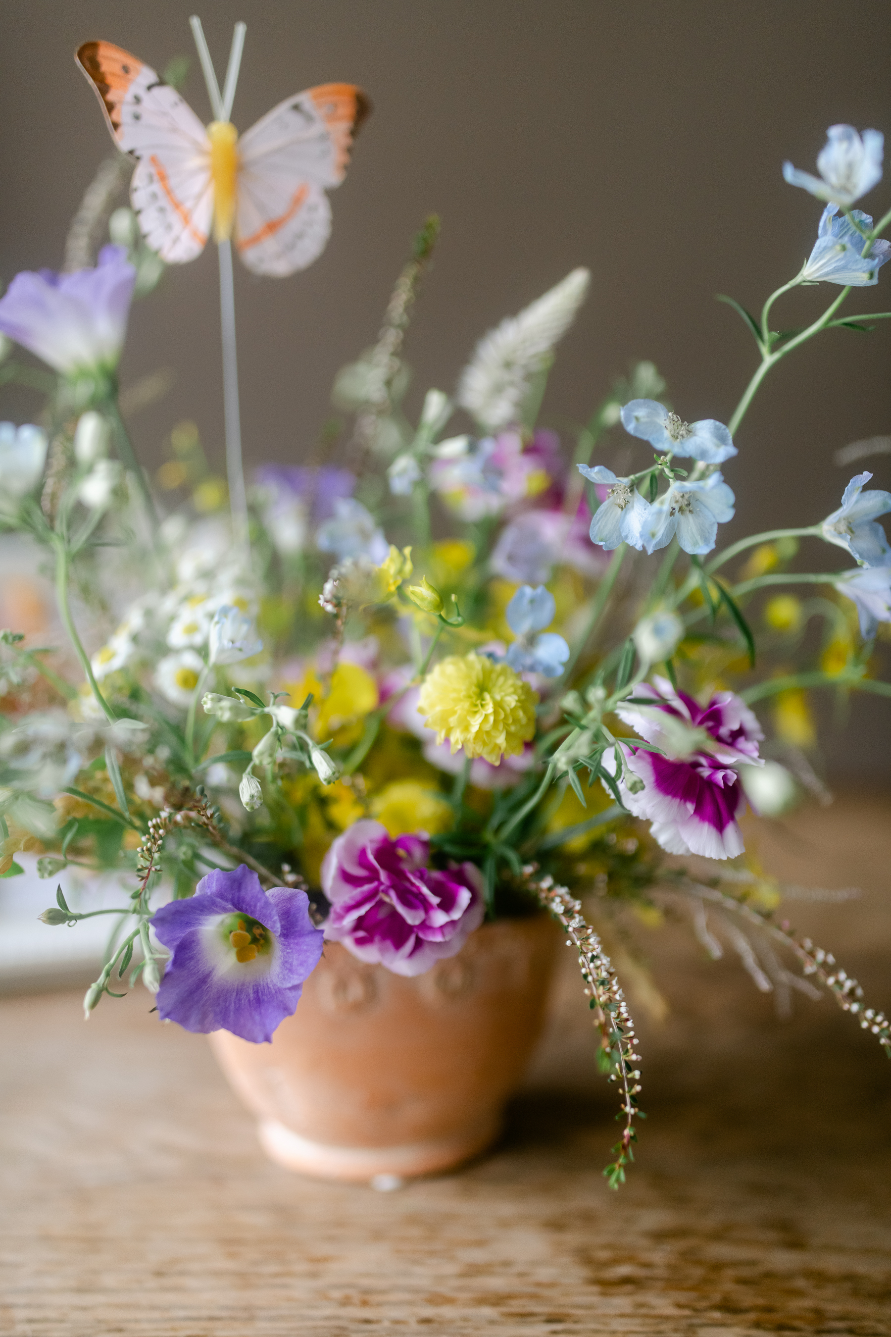 森林裡的花畫家 | 桌花