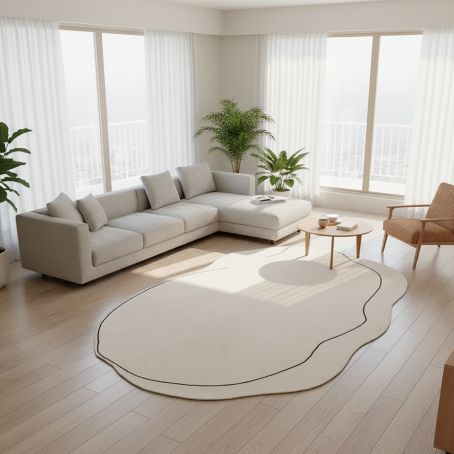 不規則形狀潮汐地毯