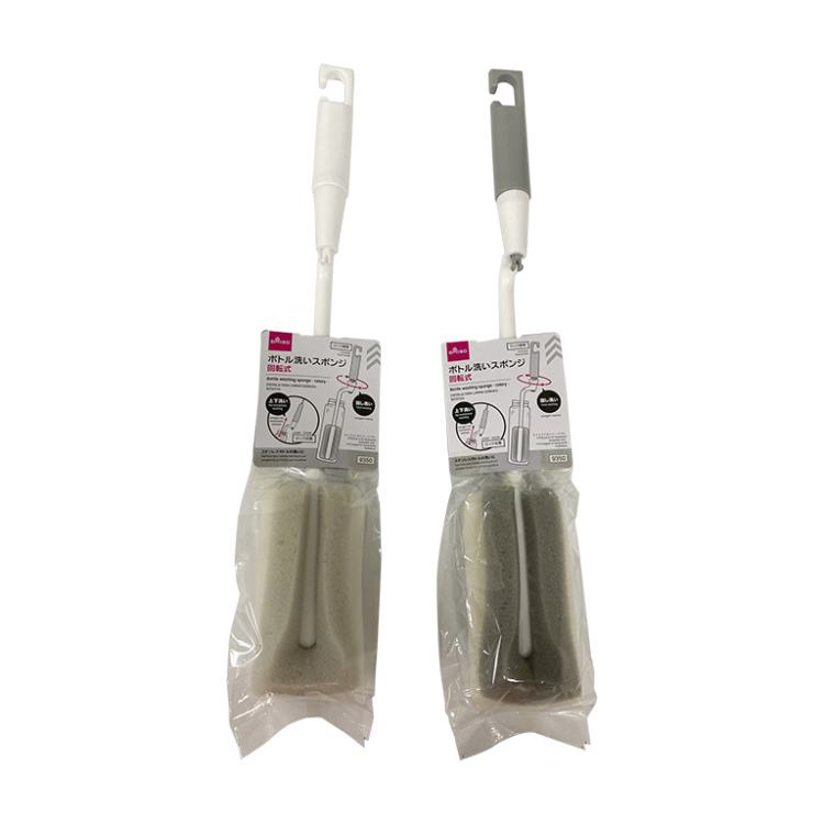 旋轉式瓶用海綿清潔刷