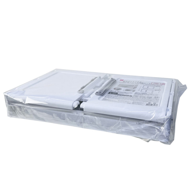 連接式折疊附門收納盒/41.8x26.5x24.5cm