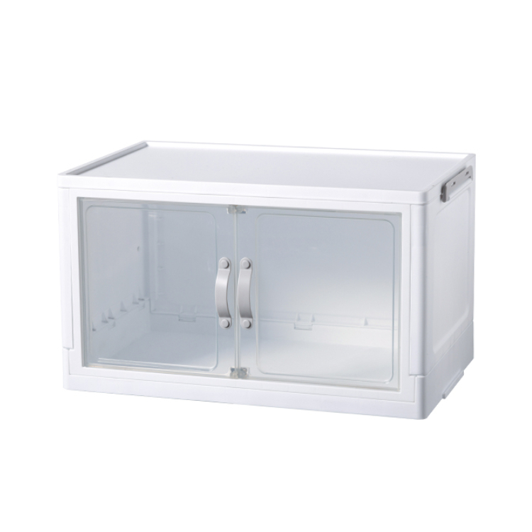 連接式折疊附門收納盒/41.8x26.5x24.5cm