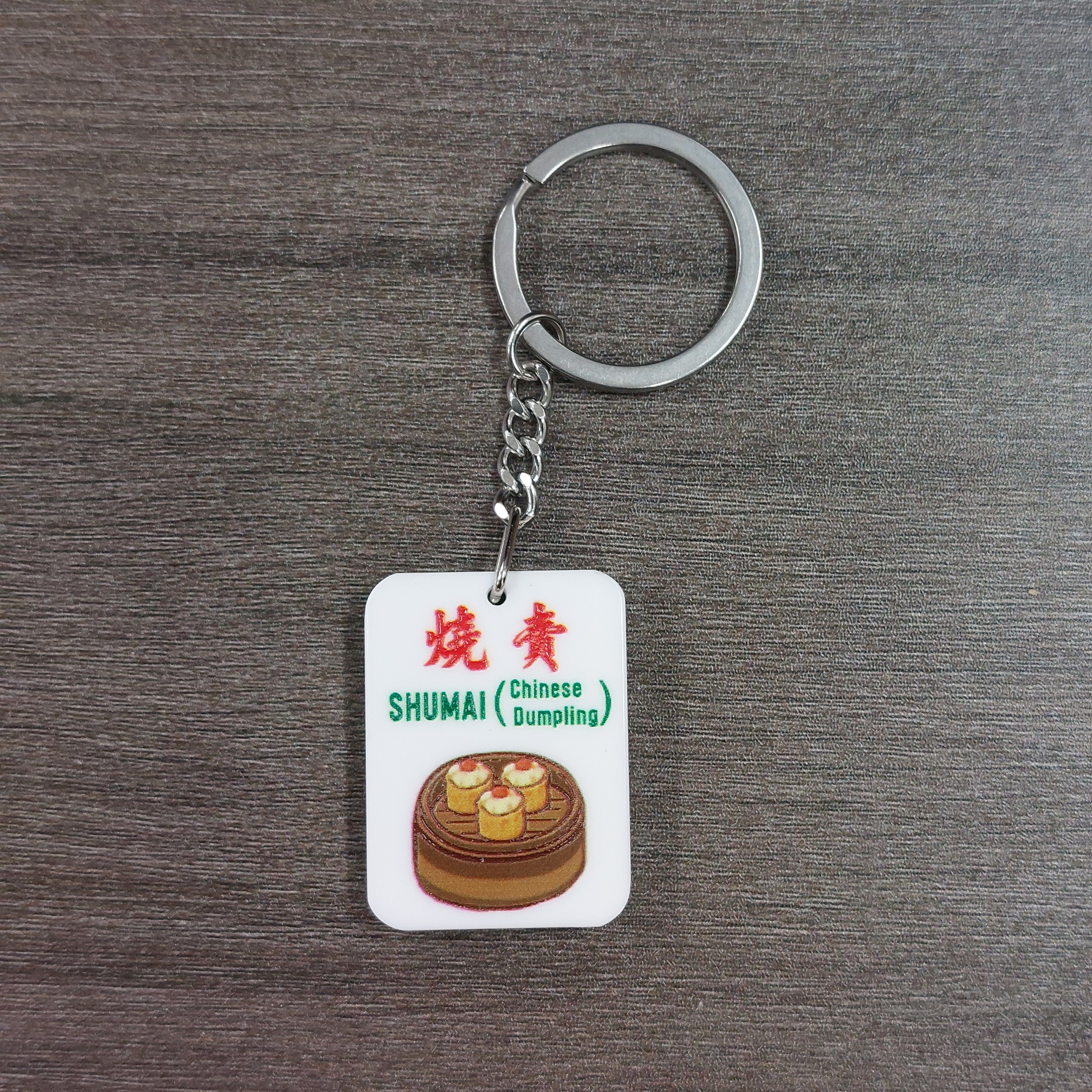 LEE HON KONG KAI hong kong-style calligraphy keychain