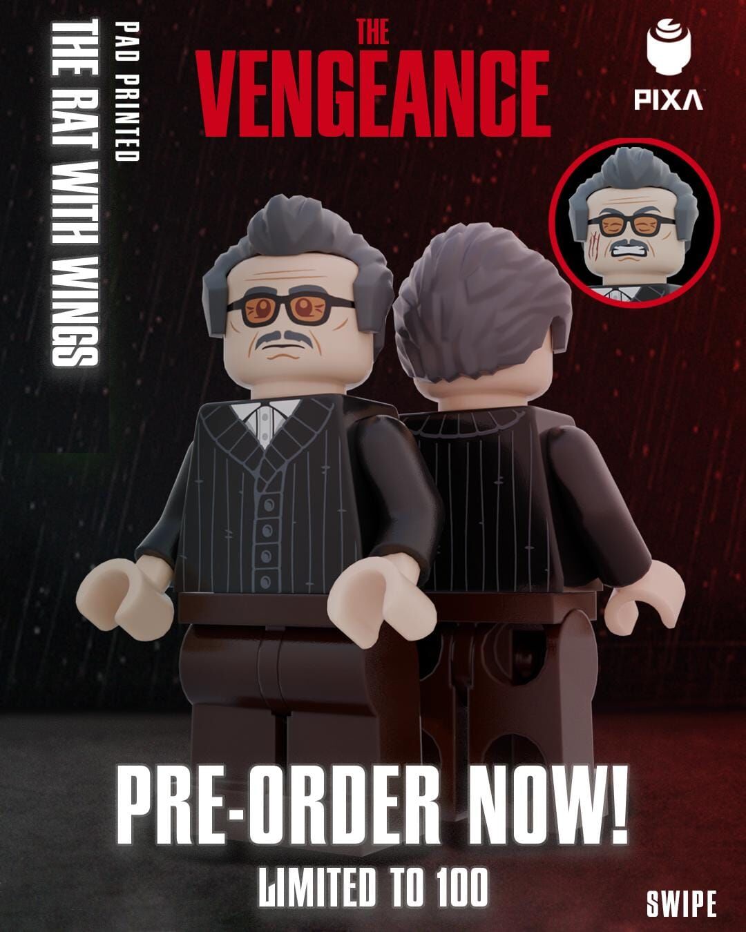 【Pixa】長翅膀的老鼠