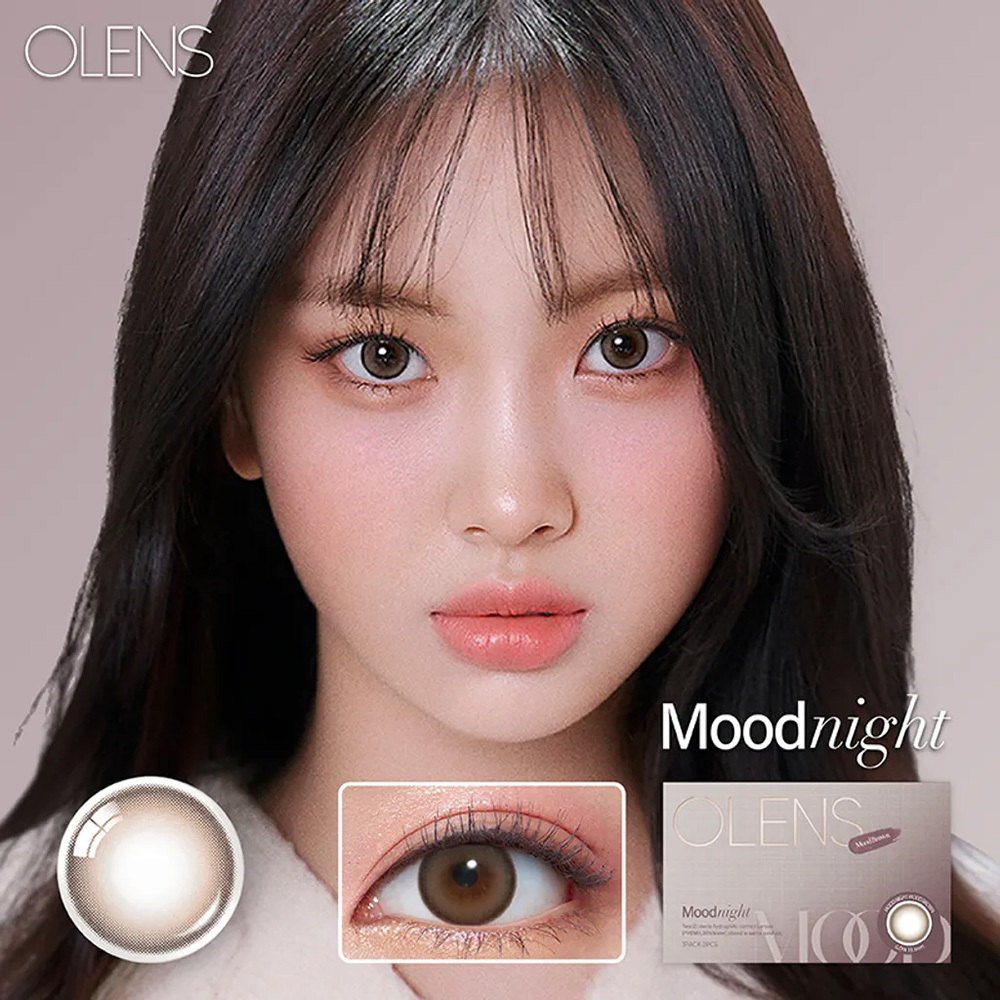 Olens Mood Night 散光 1 Month 美瞳 月拋 彩色 隱形眼鏡 1片