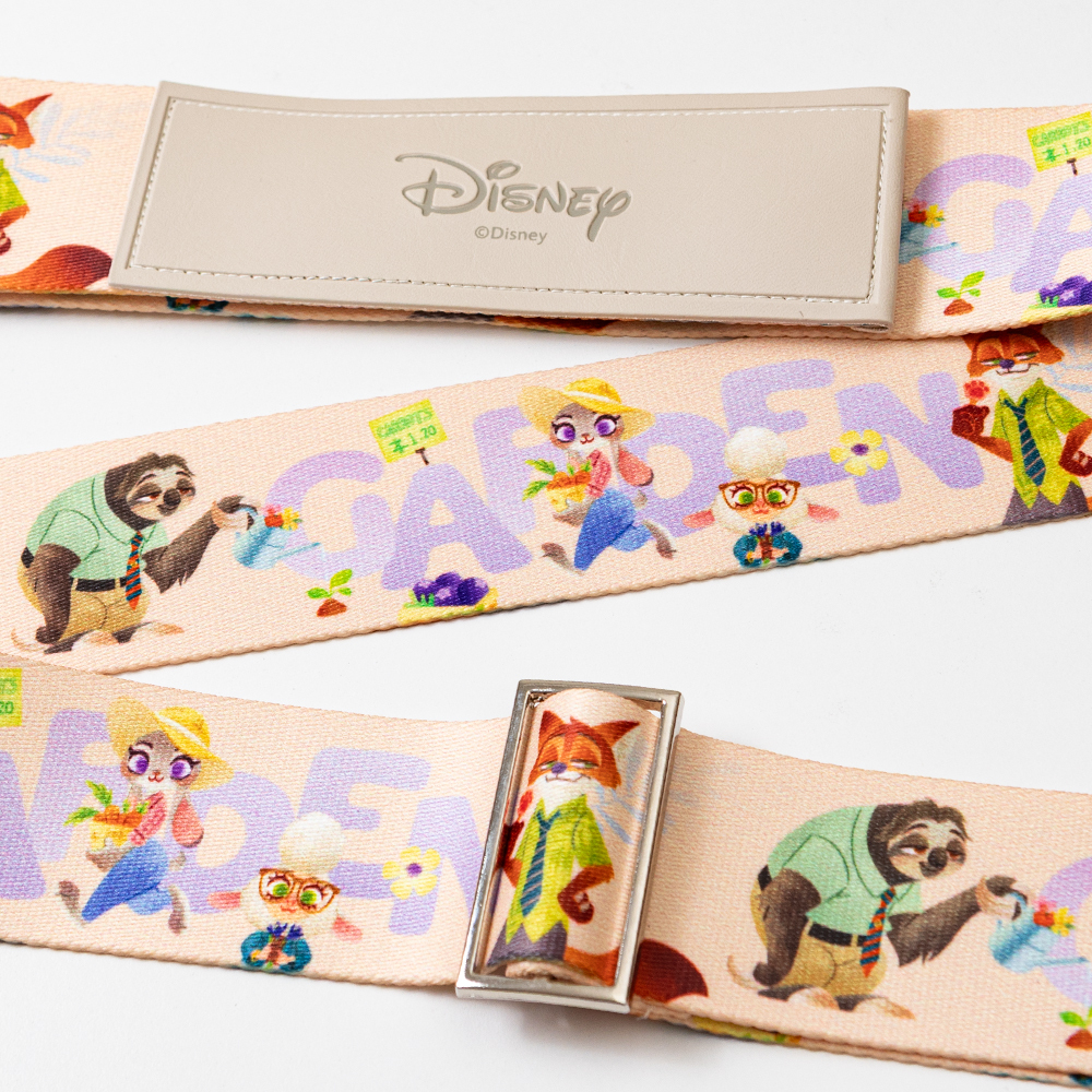 Disney 動物方城市-造型行李束帶【正版授權】