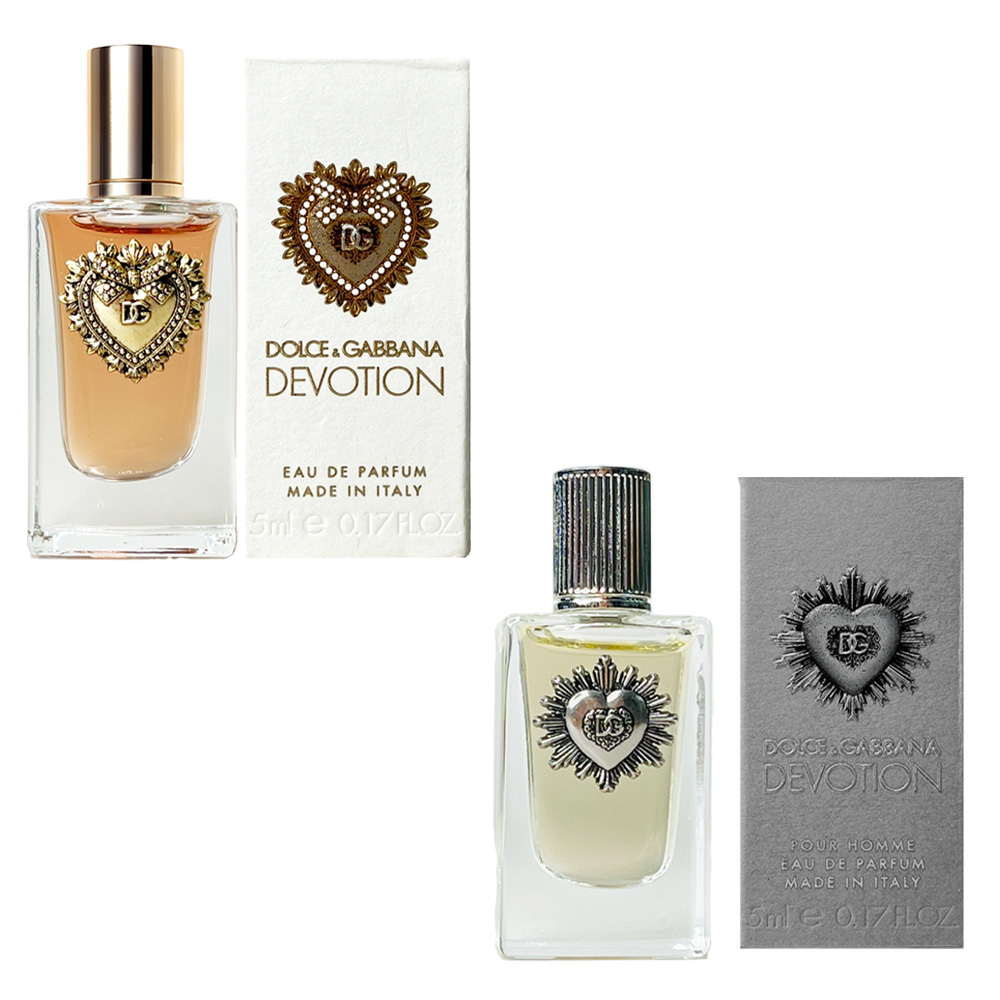 DOLCE & GABBANA D&G 摯愛男性/女性淡香精 5ml 小香 - 任選