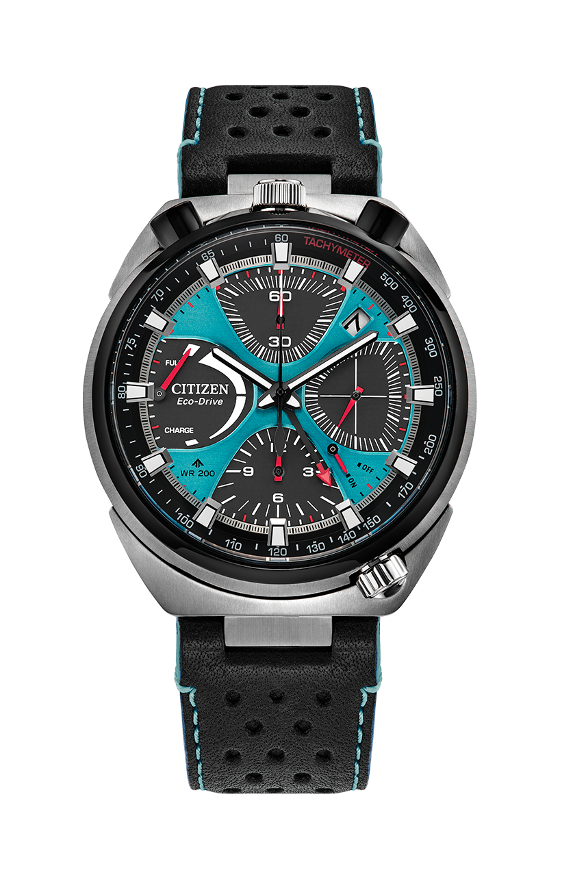 Citizen 星辰 Promaster Tsuno Racer AV0106-01L Limited Edition Men's Solar Chronograph Watch 44.5mm 200m WR Sapphire Crystal Leather Strap Eco-Drive Move AV0106-01L 200 米防水 藍寶石水晶鏡面 皮革錶帶 光動能機芯 限量版男士太陽能計時腕錶
