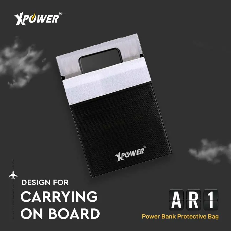 （2026新年限時優惠）XPower AR1 鋰電池保護袋 (正方形)