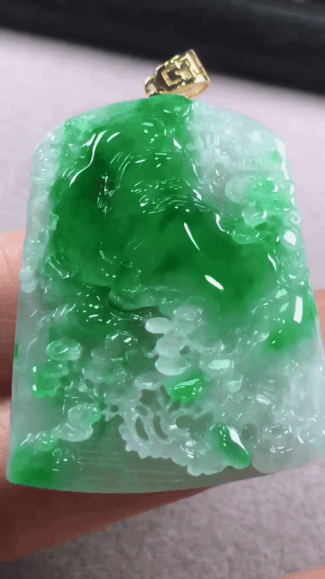 92316 翡翠山水牌