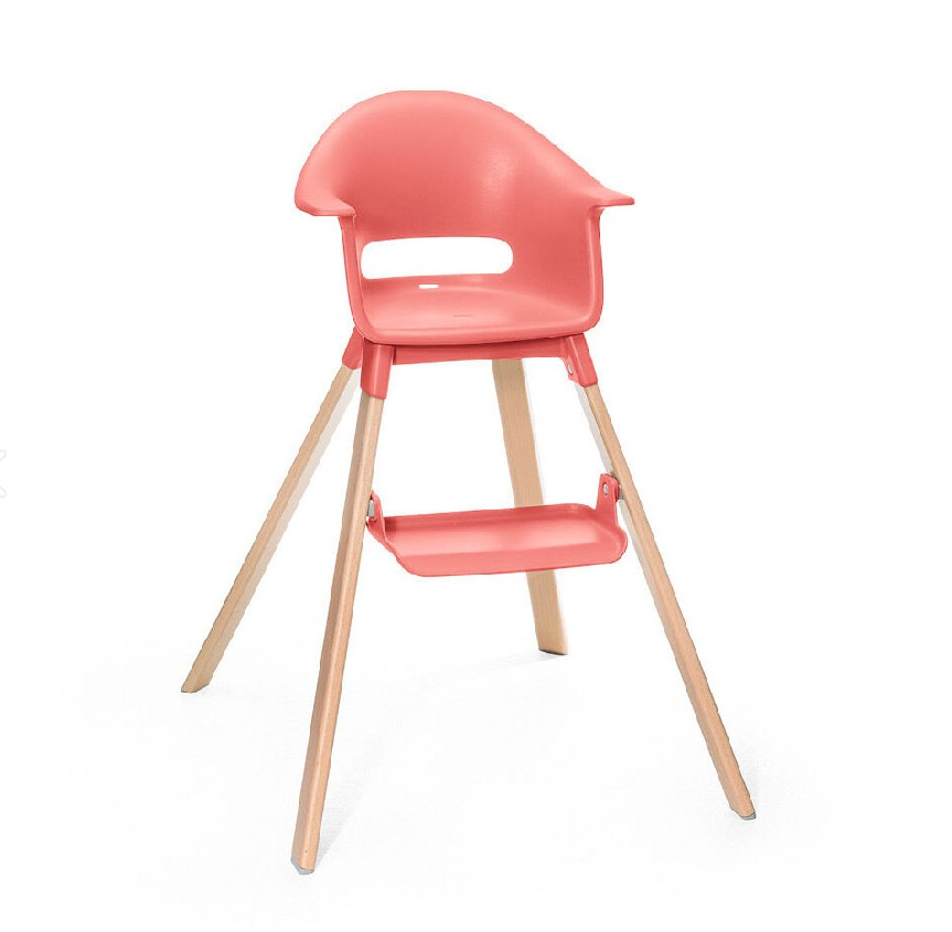 Stokke - Clikk™ 兒童餐椅(珊瑚粉) |Jakewell