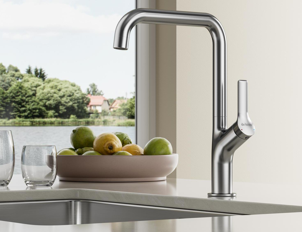 de.luxso不鏽鋼廚房龍頭 DF-7642ST