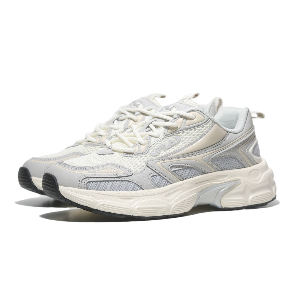 FILA 休閒鞋 奶油灰 復古 運動 老爹鞋 女 5J901Z444