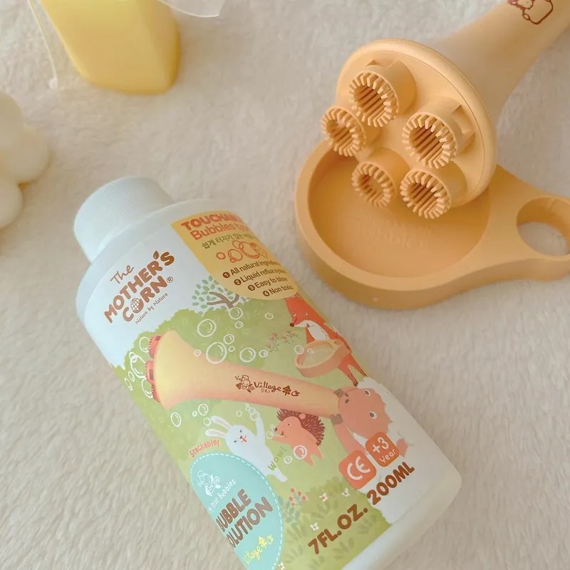 Mother's Corn 兒童專用不易破泡泡補充罐 (200ml)