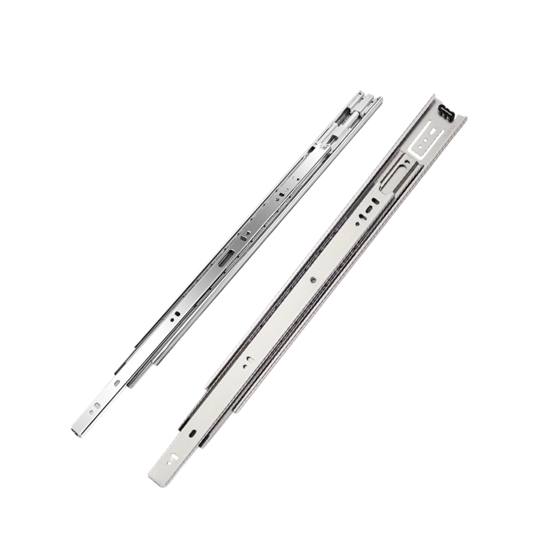 【五金小姐】King Slide 川湖 三段鋼珠滑軌 一般型／緩衝型 中型滑軌 可拆滑軌 [ 2支/組 ]