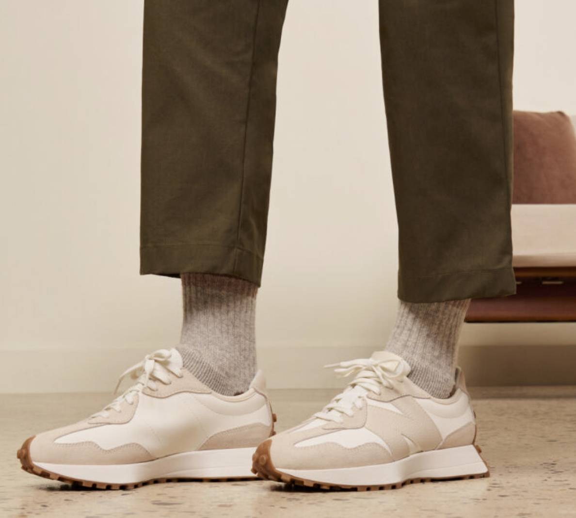 預購┃new balance 327 U327LNA  麂皮 奶茶色 復古鞋