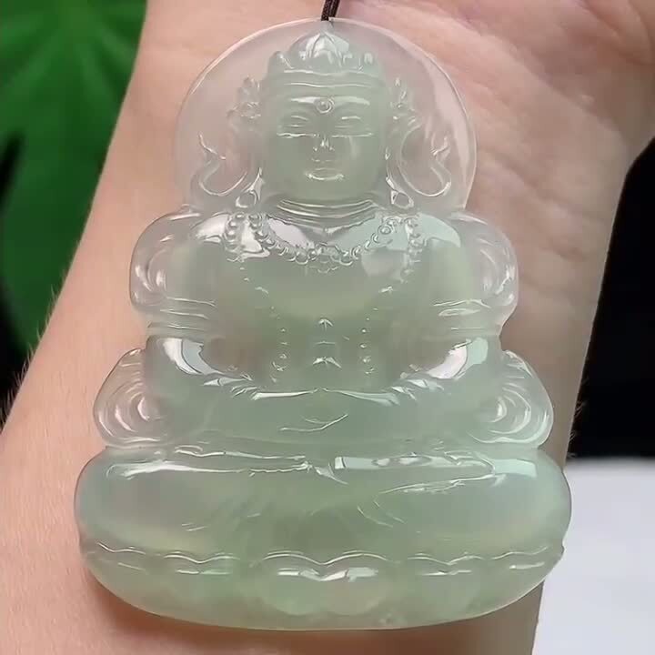 92328 翡翠冰種度母