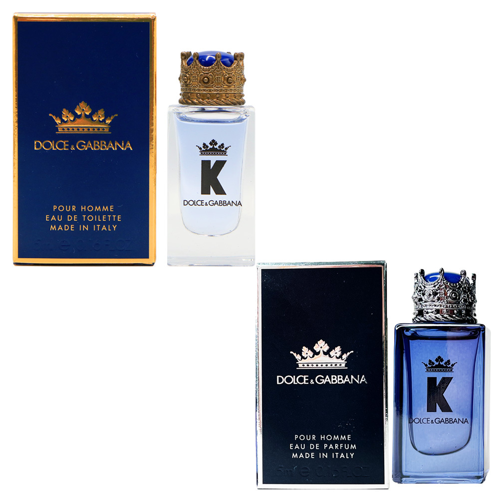 DOLCE & GABBANA D&G K 王者之心男性 淡香精/淡香水 5ml 小香-任選