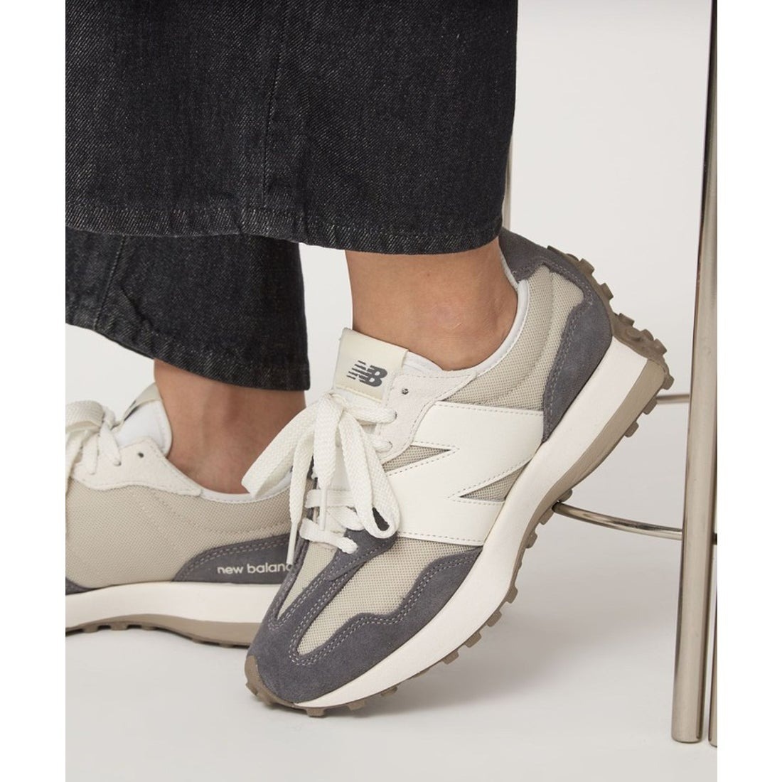 預購┃new balance 327 U327LND  麂皮 白灰 灰狼 復古鞋