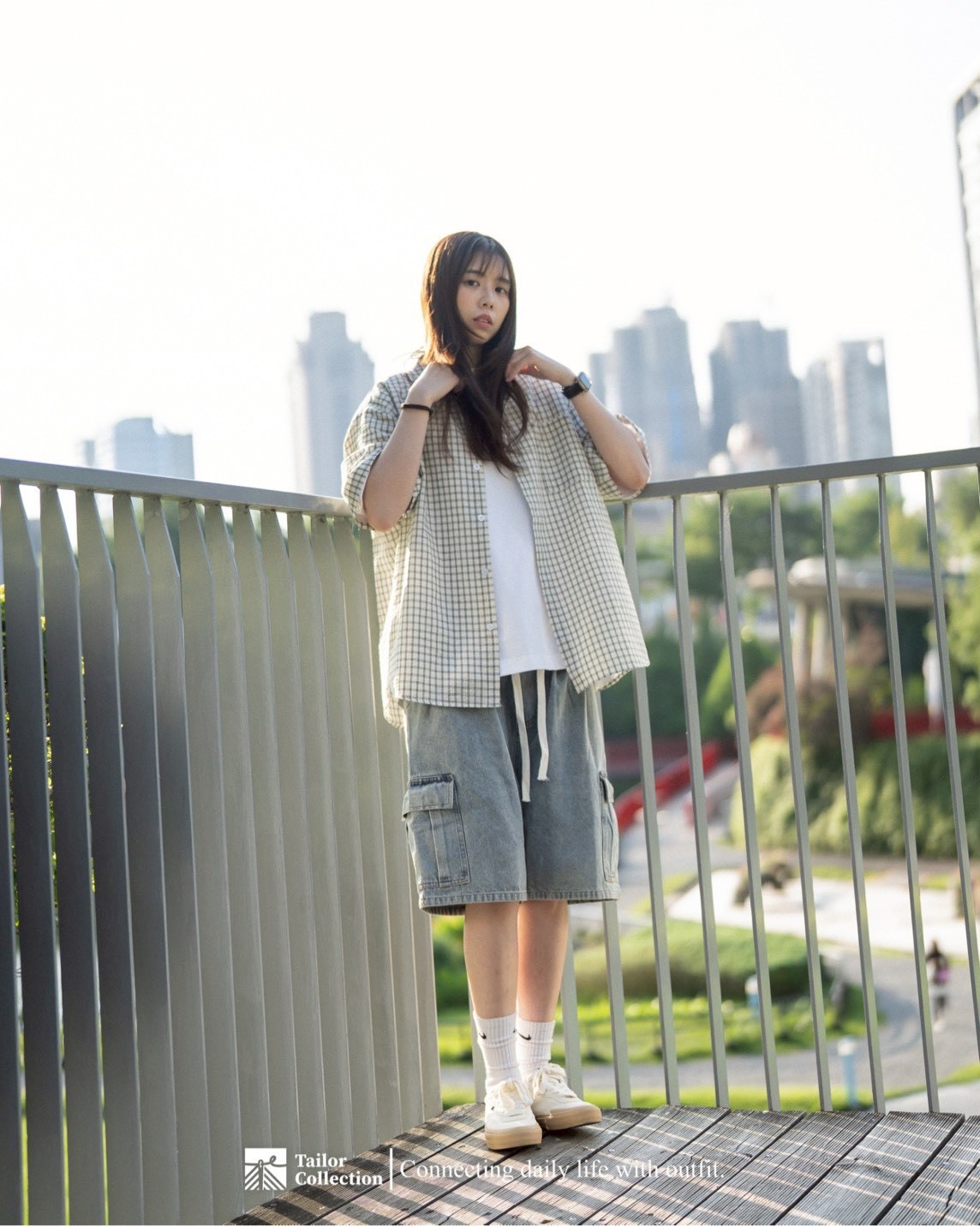 #現貨 Tailor collection 自製款 厚磅丹寧 抽繩 口袋短褲 6609 兩色