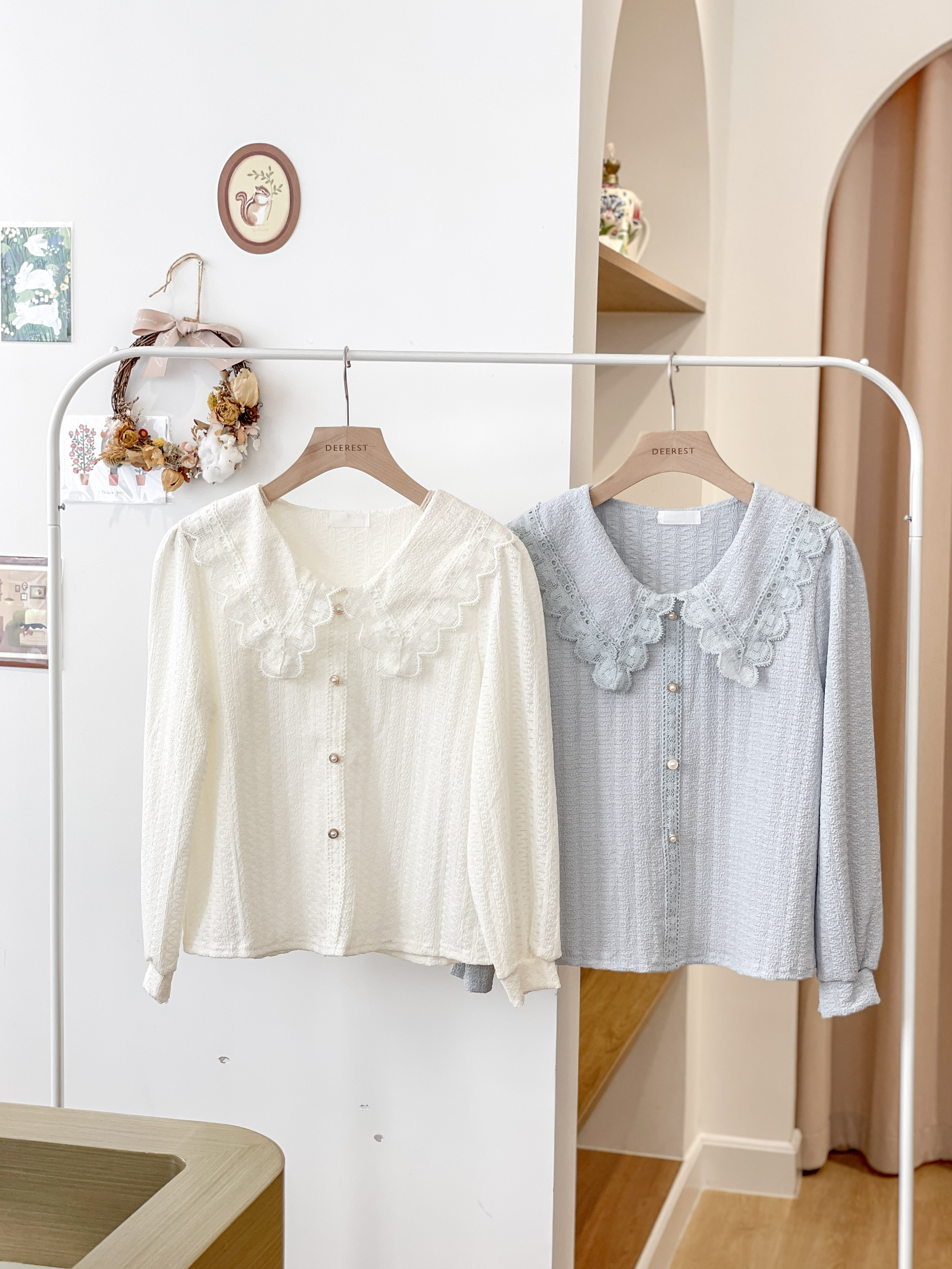 T1380 Ice Queen Lace Blouse