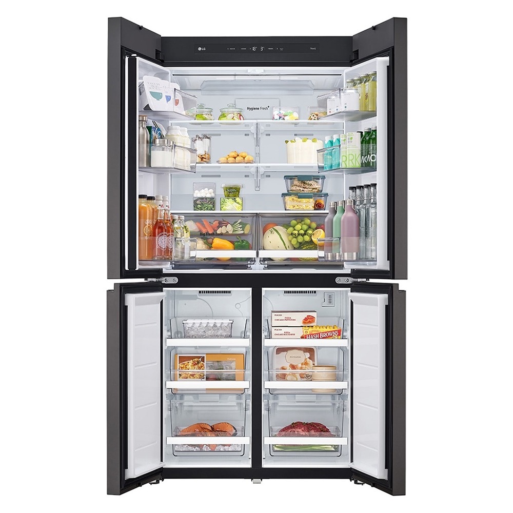 【LG】610公升｜ Objet Collection 智慧變頻四門冰箱｜雪霧白｜GR-BLF61BE