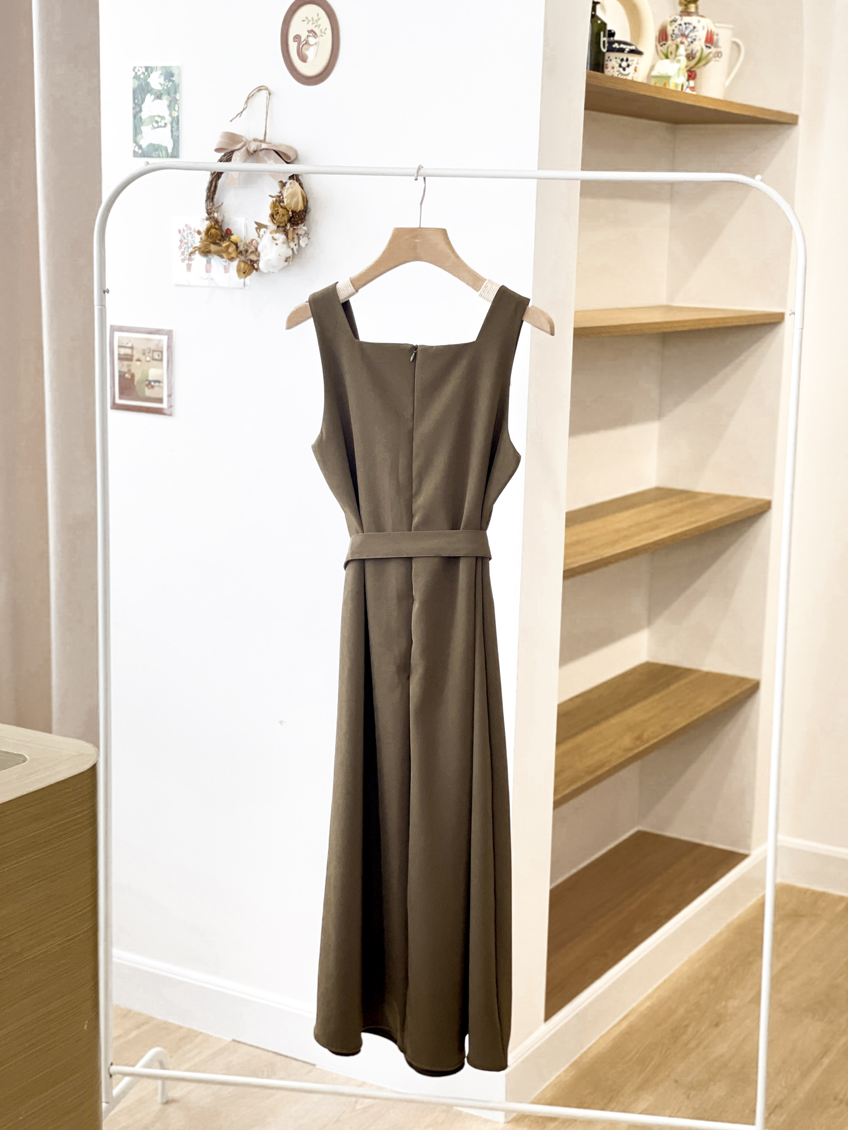 OP671 Forest Village Strapped Dress