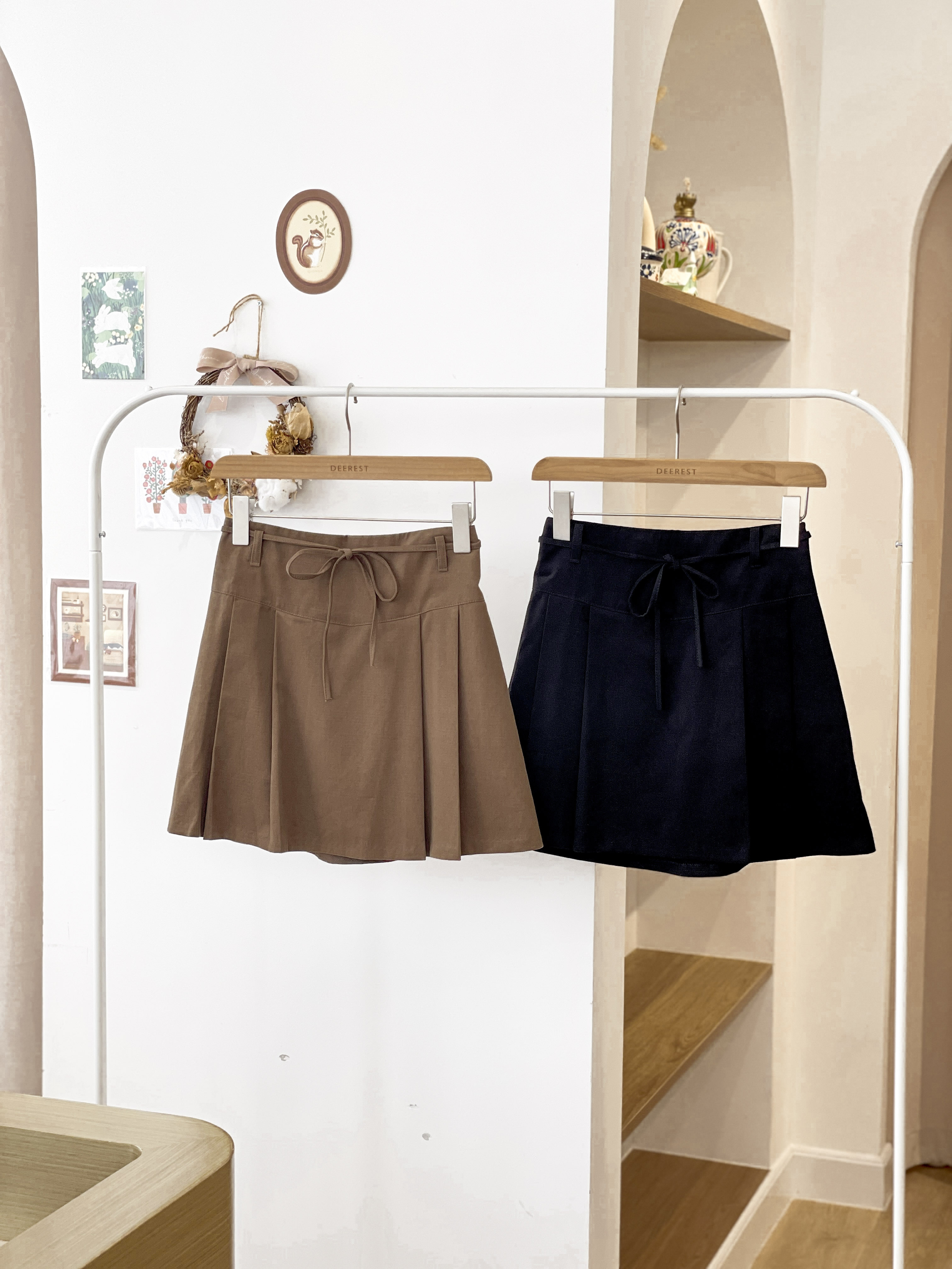 SK568 Harley Pleated Mini Skirt