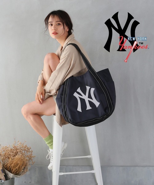【現貨】J0912902  MLB TOTE 黒色（5款）