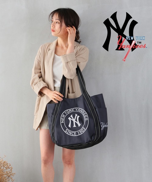 【現貨】J0912902  MLB TOTE 黒色（5款）