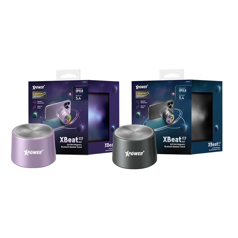 XPower XBeat Q8 二合一超迷你磁吸手機支架藍芽喇叭