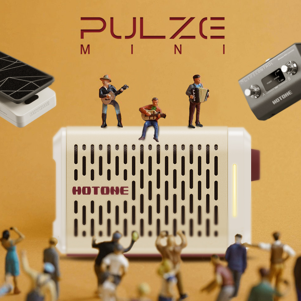 Hotone HOTONE Pulze Mini 可攜式 電吉他 藍芽 音箱 — 三峽吉他 / Bass｜YA! 玩音樂