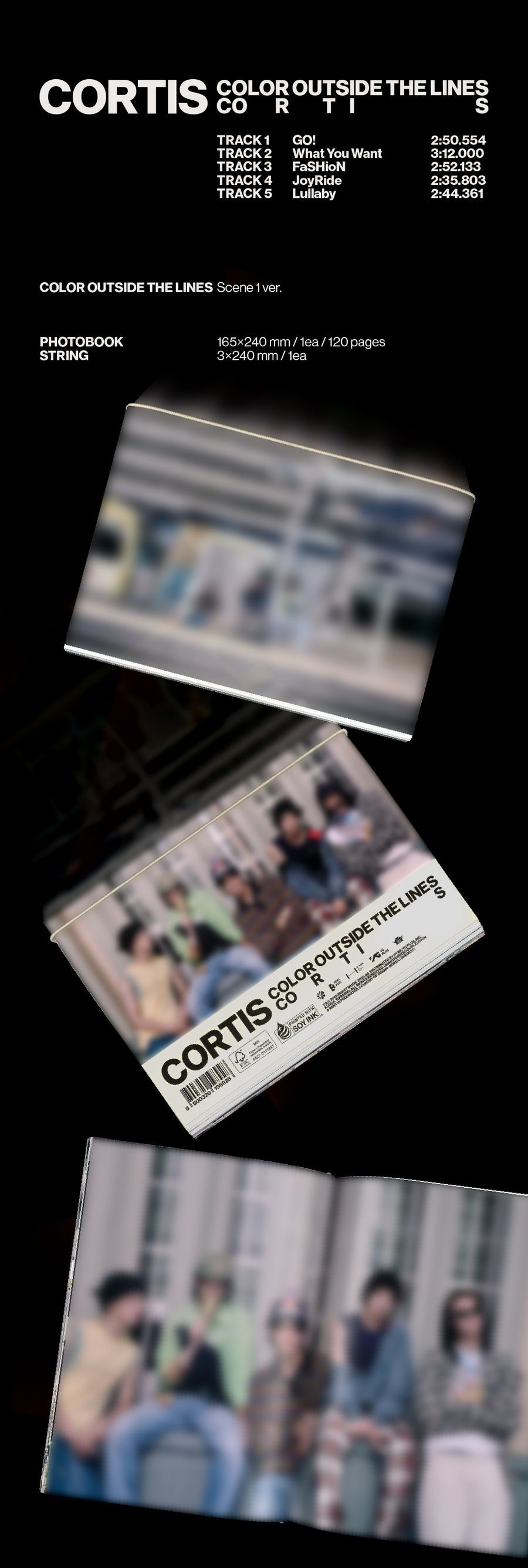 cortis　トレカ　未開封20　color outside the lines jp.ktown4u.com : CORTIS - EP アルバム1集 [COLOR OUTSIDE THE