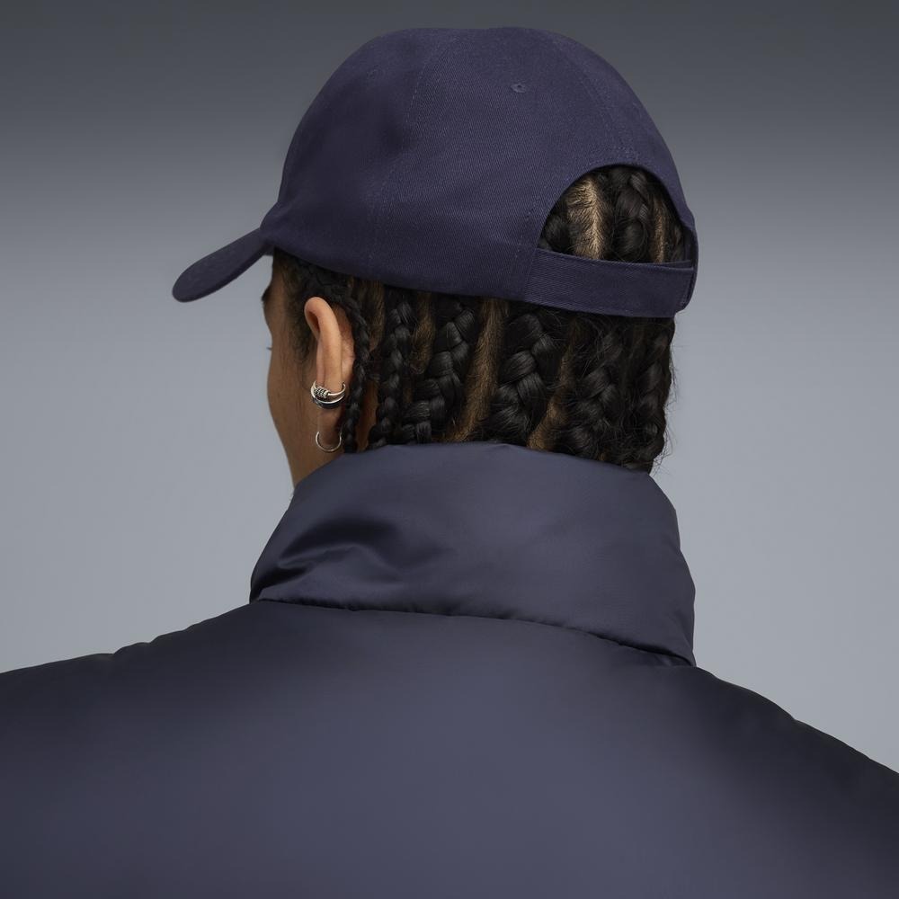 PUMA 帽子 基本系列 NO.1 深藍 白LOGO 老帽 棒球帽 02599910