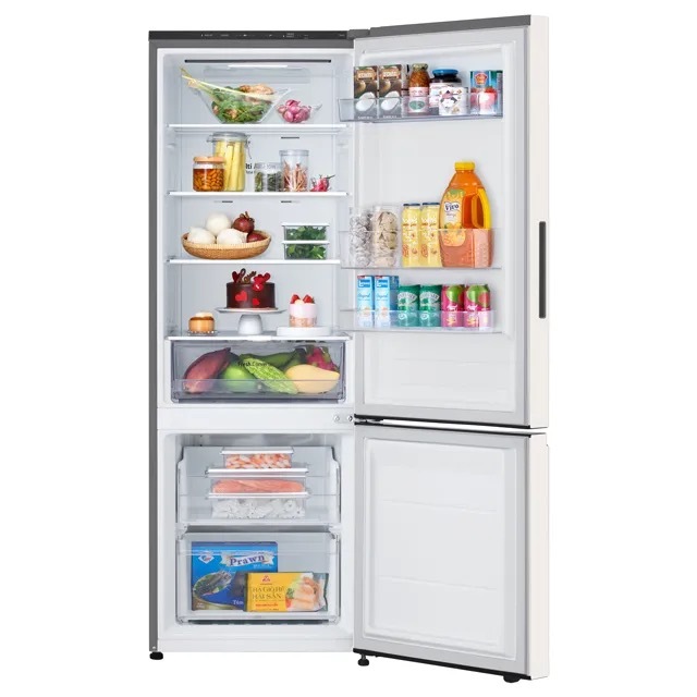 【LG】332公升｜智慧變頻雙門冰箱｜雪霧白|GN-BF330BE*