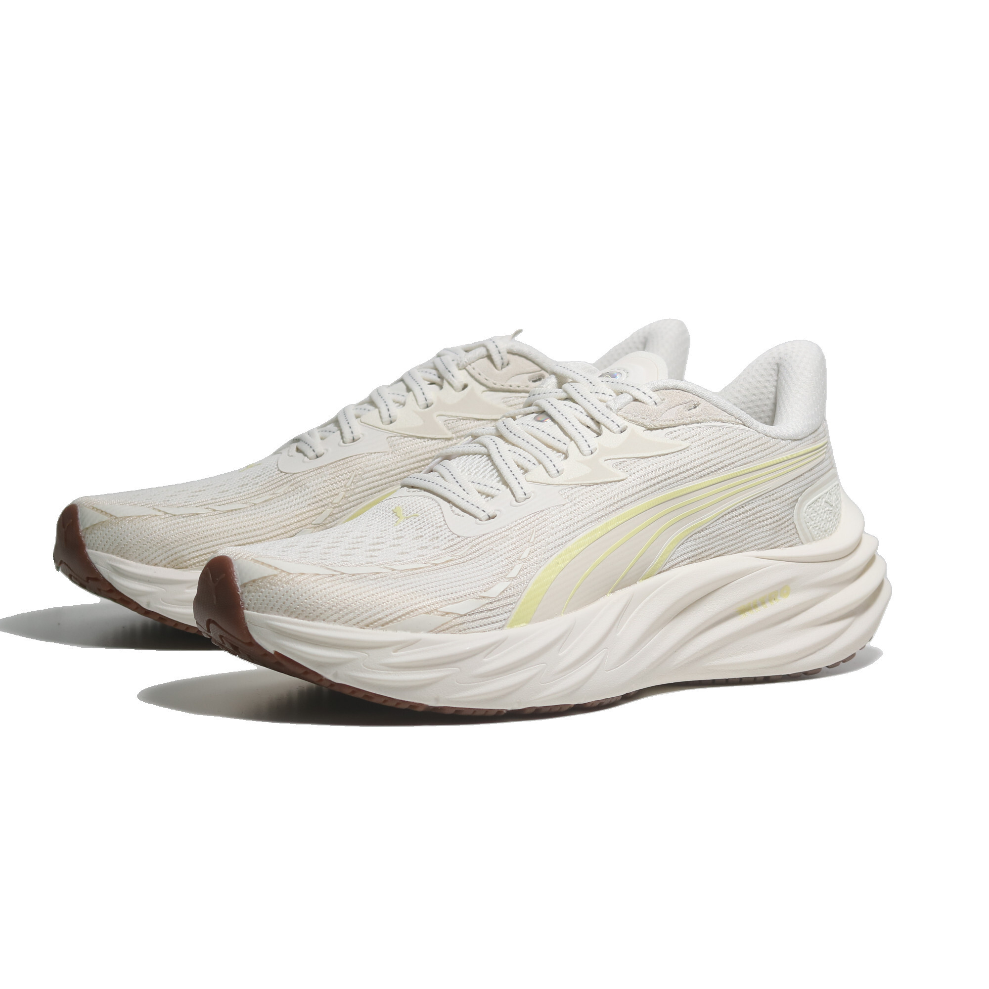 PUMA 慢跑鞋 VELOCITY NITRO 4 米黃 氮氣 女 31114108