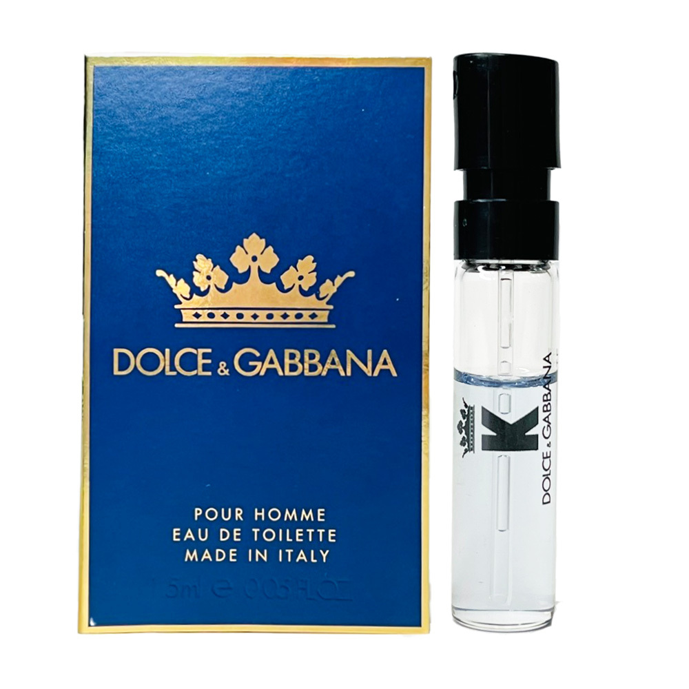 DOLCE & GABBANA D&G K 王者之心男性淡香水 1.5ml 針管