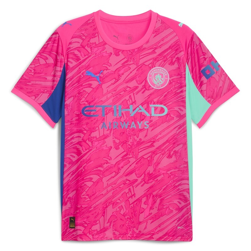 2025 Manchester City Pink Goalkeeper Shirt