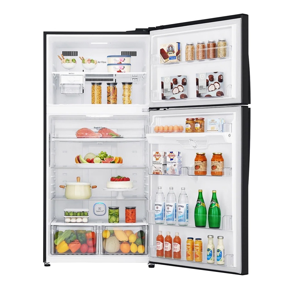 【LG】608公升｜智慧變頻雙門冰箱｜夜墨黑|GR-HL600MBN