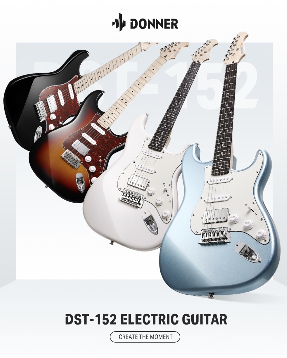 Donner DST-152 Electric Guitar 電吉他系列四色可選