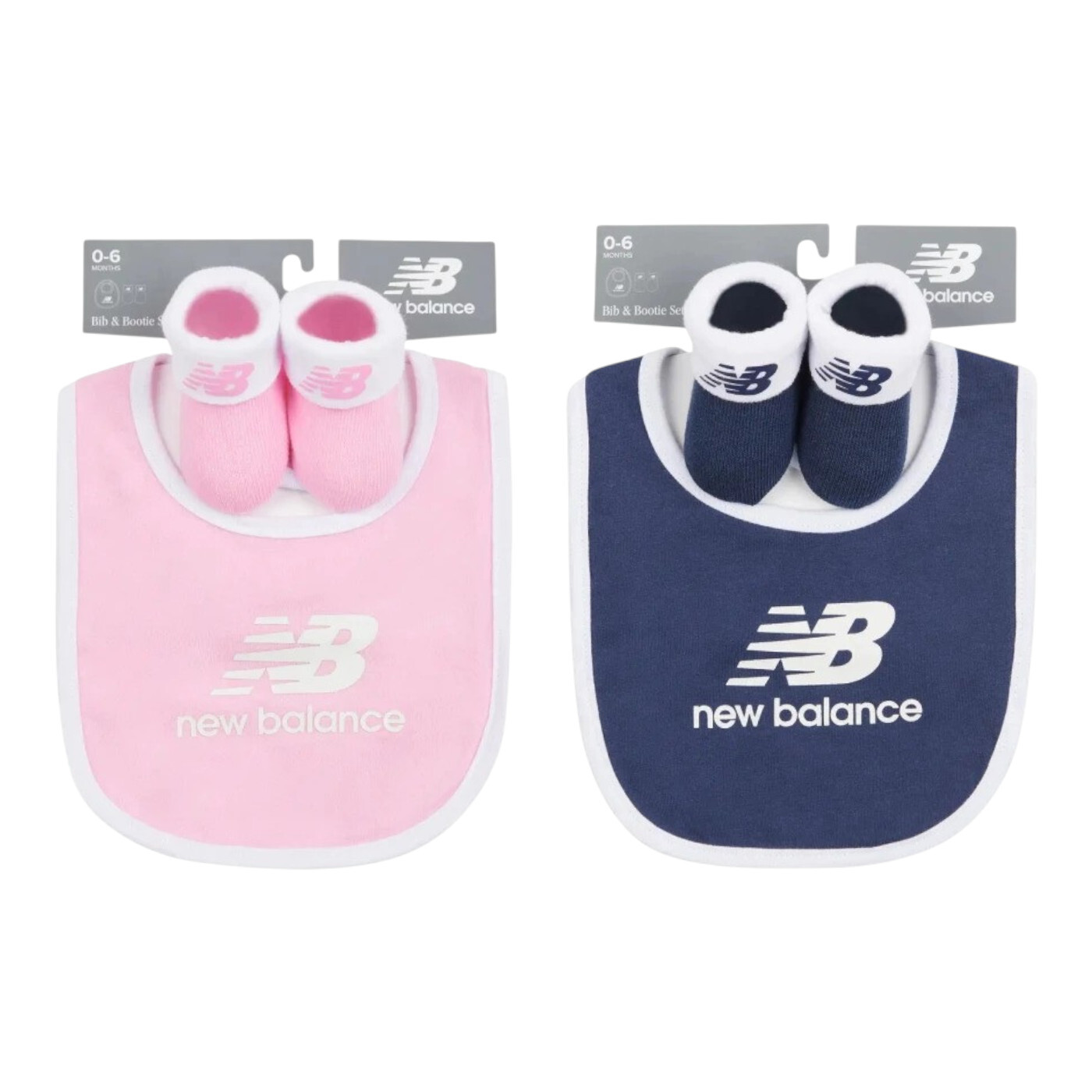 NEW BALANCE 學步鞋 圍兜 0-6個月 兩色 禮盒 LAKB0105- LAKB0105LLS LAKB0105NNY