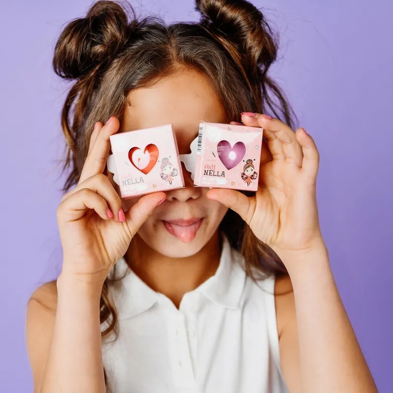 Miss Nella 兒童水性腮紅-石榴果紅