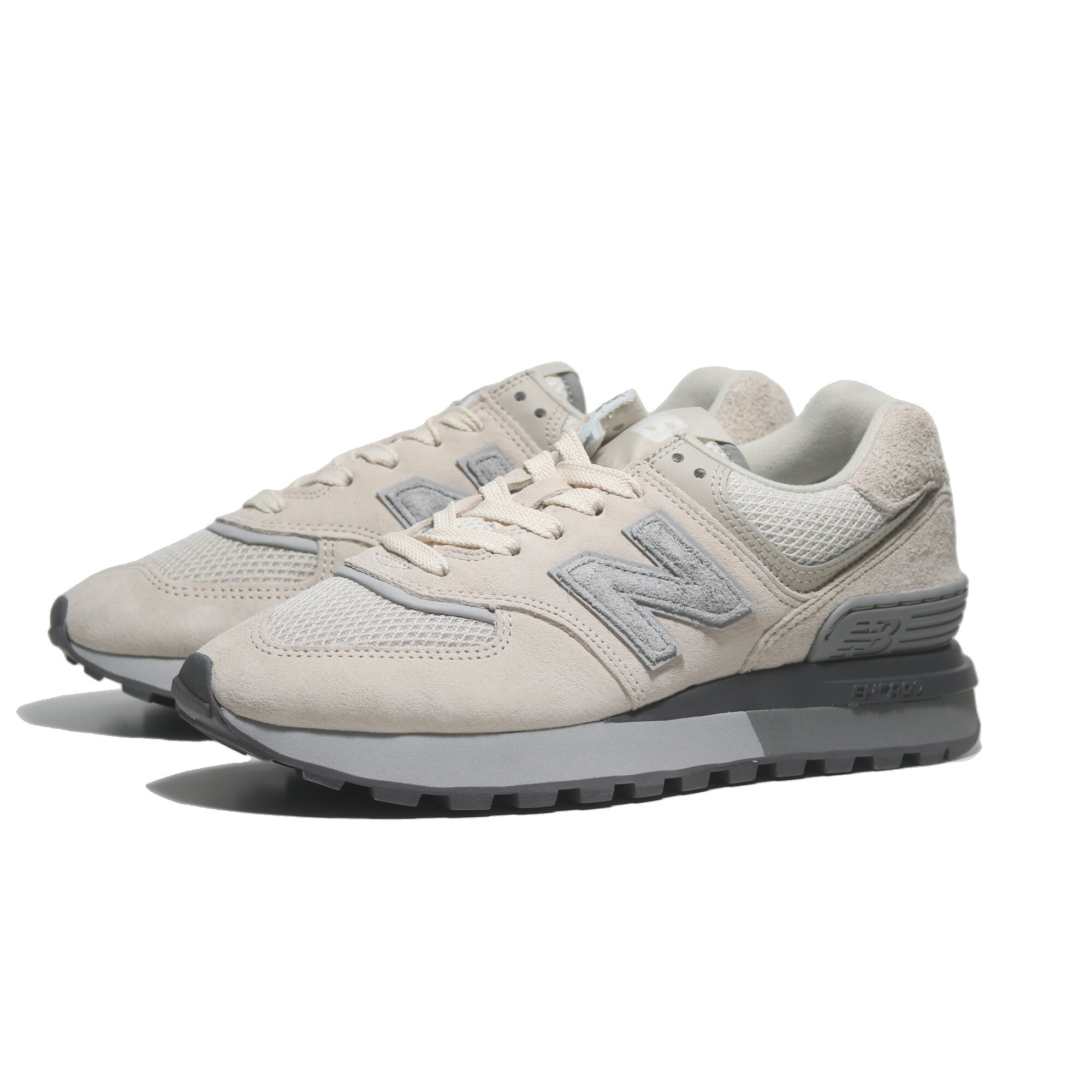 NEW BALANCE 休閒鞋 NB 574 LEGACY 杏灰 麂皮 復古 男女 U574LGAF