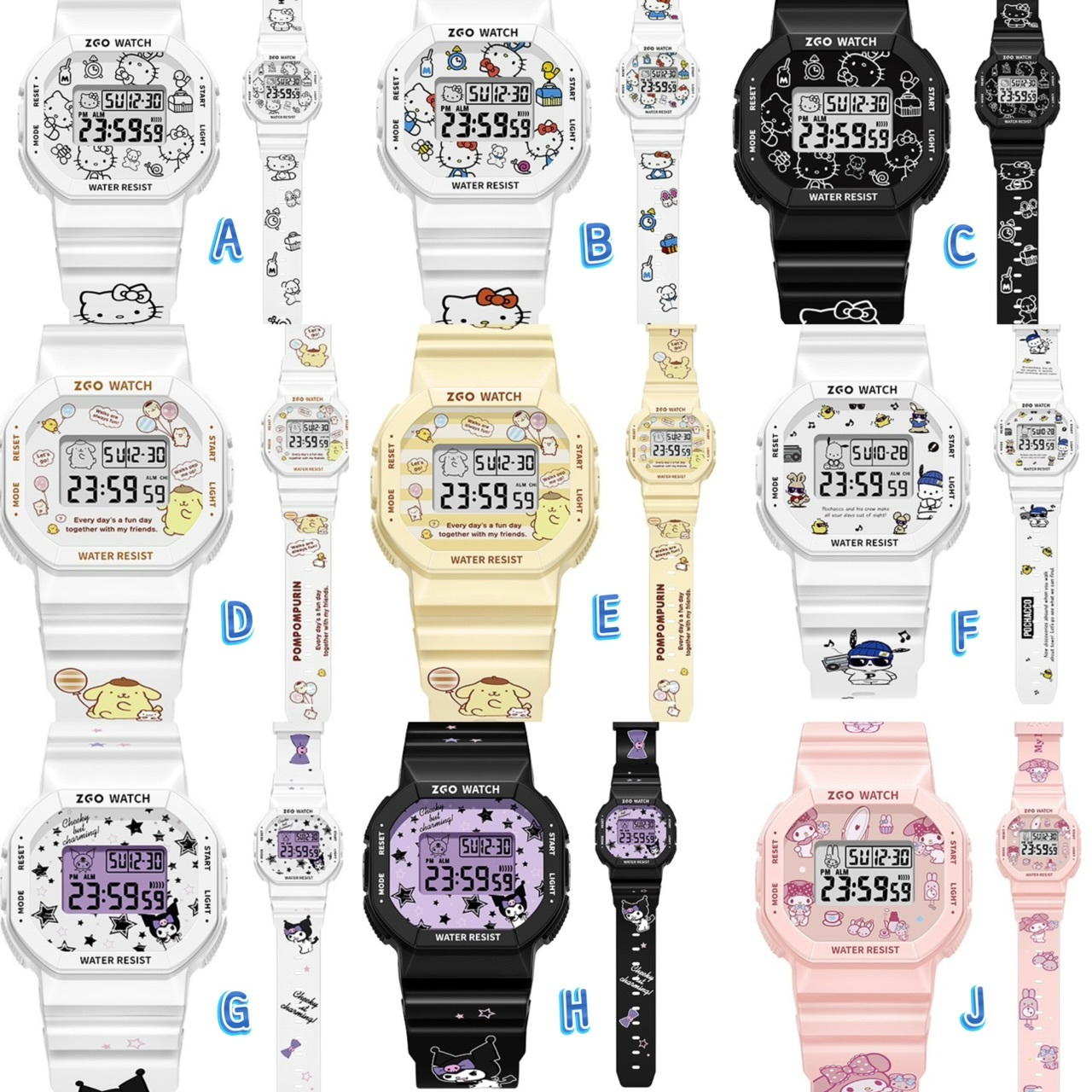 ⌚️Sanrio 兒童電子手錶-2502261