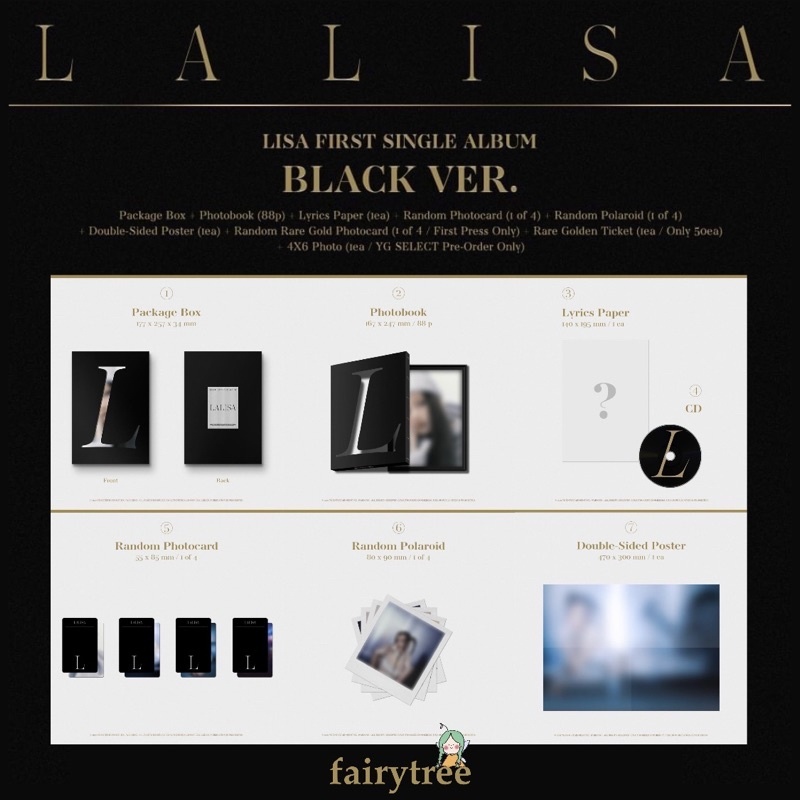 LISA (BLACKPINK) ' LALISA ' 單曲一輯