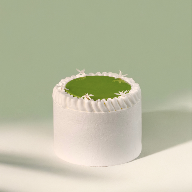 迷你抹茶雪藏蛋糕