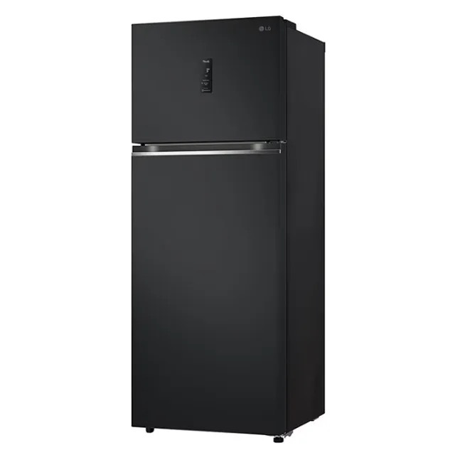 【LG】461公升｜智慧變頻雙門冰箱｜夜墨黑|GN-HL460EB