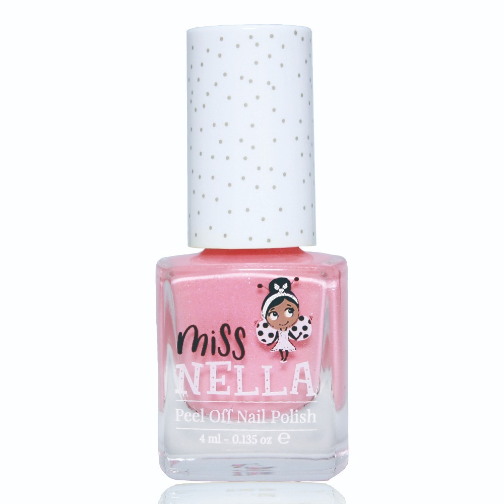 Miss Nella 兒童水性可撕式安全指甲油 - 閃閃臉頰粉 MN05