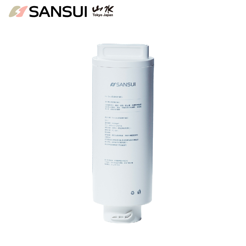 【SANSUI山水】太極泉｜全芯濾菌RO淨水器_濾芯 SUPER-T6 (Purify ONE專用)