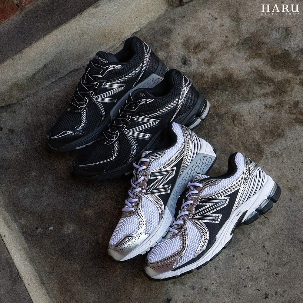 NEW BALANCE 860 y2k 銀灰黑白銀灰全黑千禧風機能D楦復古休閒鞋ML860XD